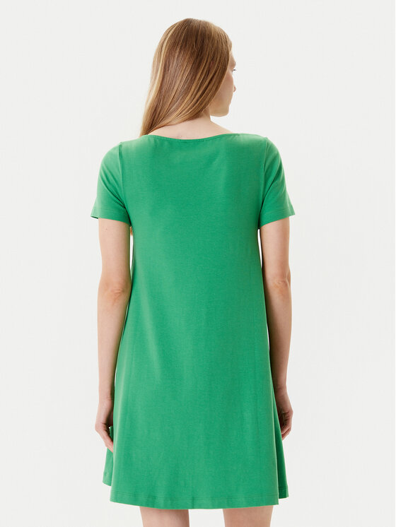 United Colors Of Benetton United Colors Of Benetton Повсякденна сукня 3Z1RDV01E Зелений Regular Fit