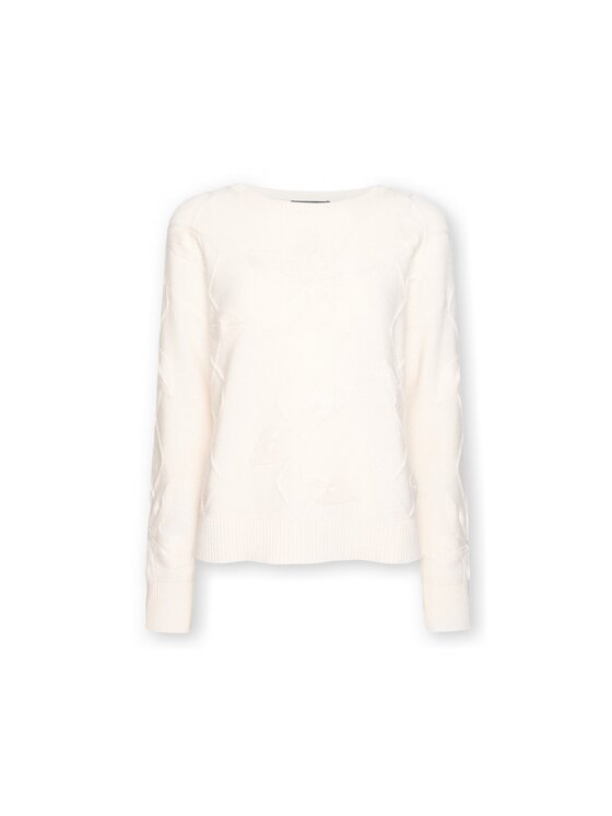 Elena Mirò Elena Mirò Maglione M100Z000865N002 Crema Regular Fit