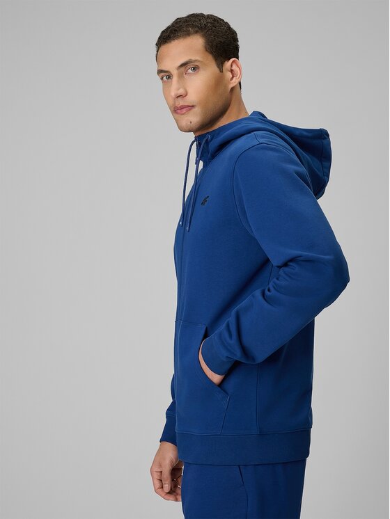 4F 4F Felpa 4FRSS26TSWSM3106-30S Blu scuro Regular Fit