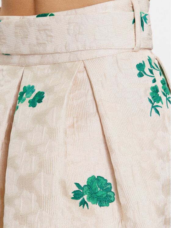 Custommade Custommade Cпідниця-міні Rosabel 999442929 Écru Regular Fit