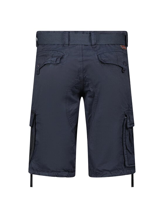 Geographical Norway Geographical Norway Bermudy SX1425H/GNO-Navy Granatowy Regular Fit