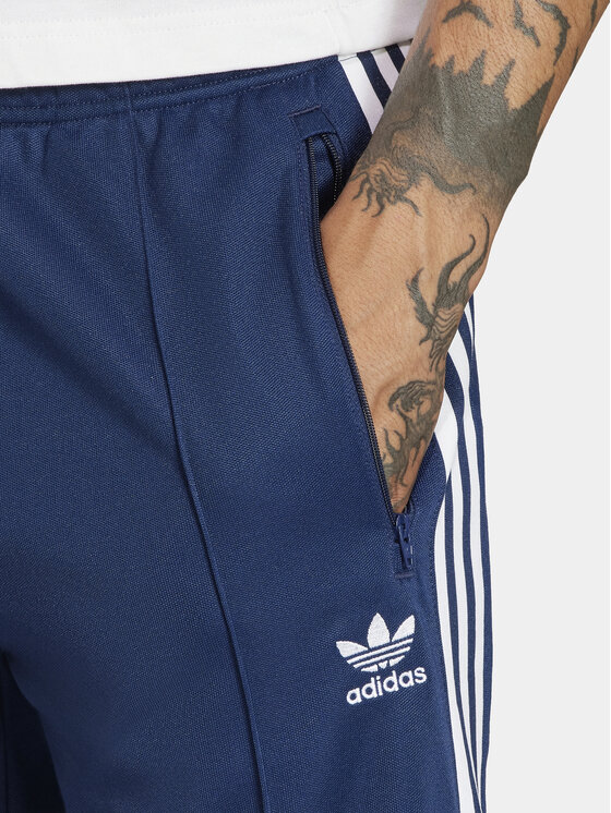 adidas adidas Спортивні штани adicolor Classics Beckenbauer IP0421 Голубий Slim Fit