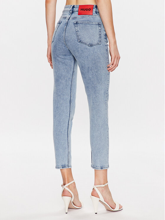 HUGO Hugo Jeansy 50485811 Modrá Relaxed Fit