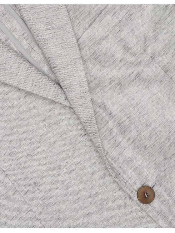 Borgio Borgio Marynarka Lago_sz Szary Slim Fit