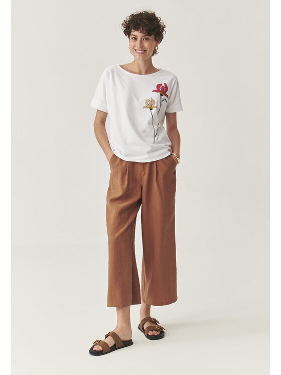TATUUM Tatuum T-Shirt LALI Biały Classic Fit