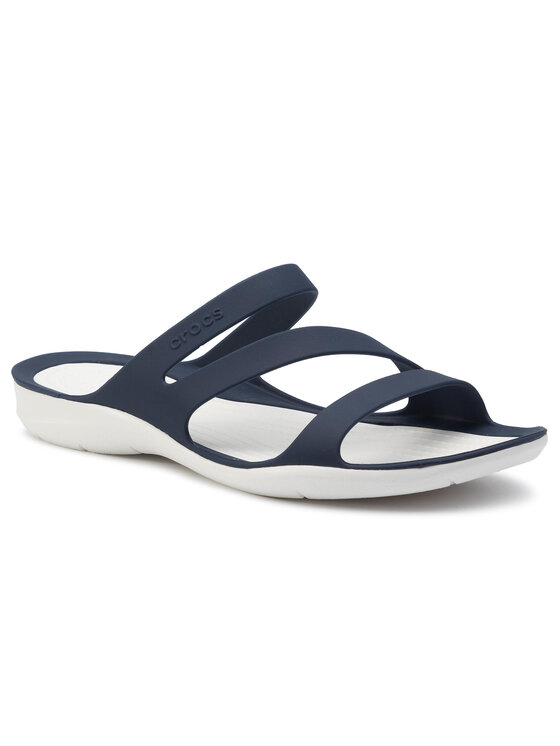 Crocs Crocs Pantoletten Swiftwater Sandal W 203998 Dunkelblau