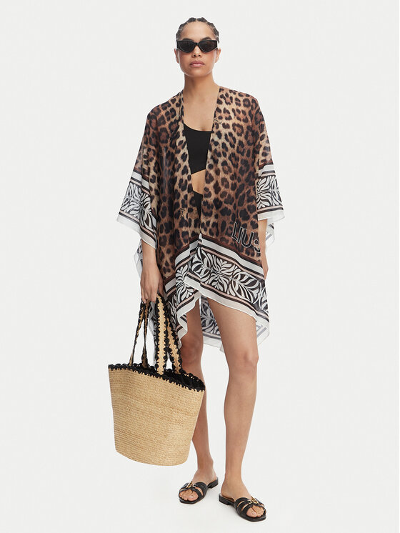 Liu Jo Beachwear Liu Jo Beachwear Pareo VA6160 T4902 Brązowy