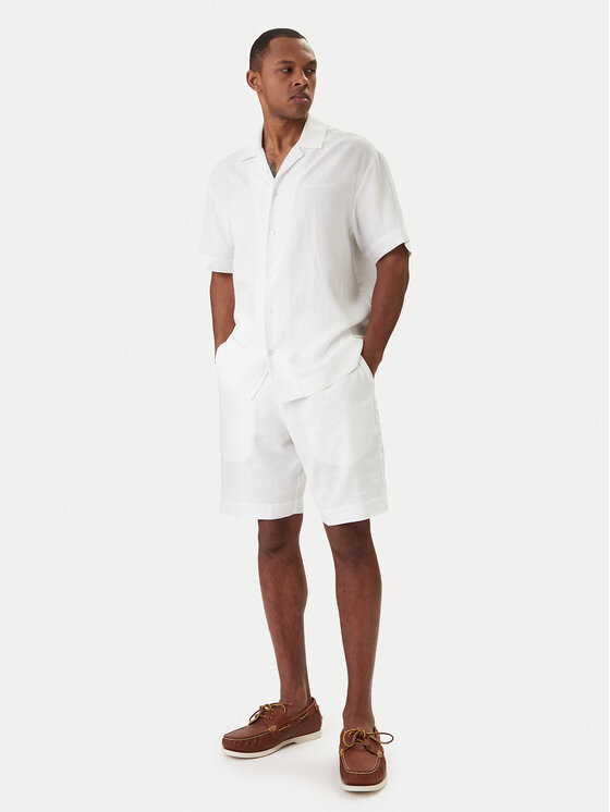 Emporio Armani Emporio Armani Košile EM000593 AF20590 U0002 Bílá Regular Fit