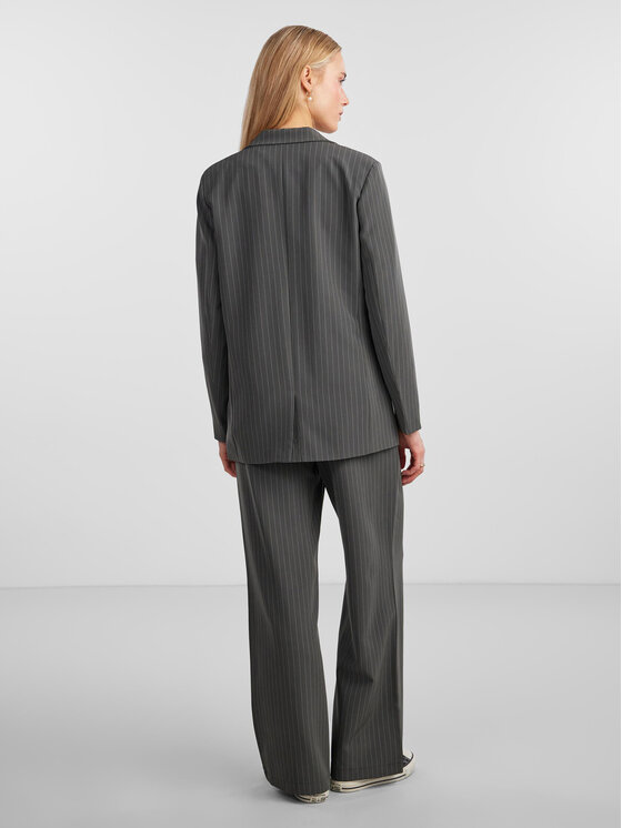Pieces Pieces Giacca da abito 17130374 Grigio Oversize