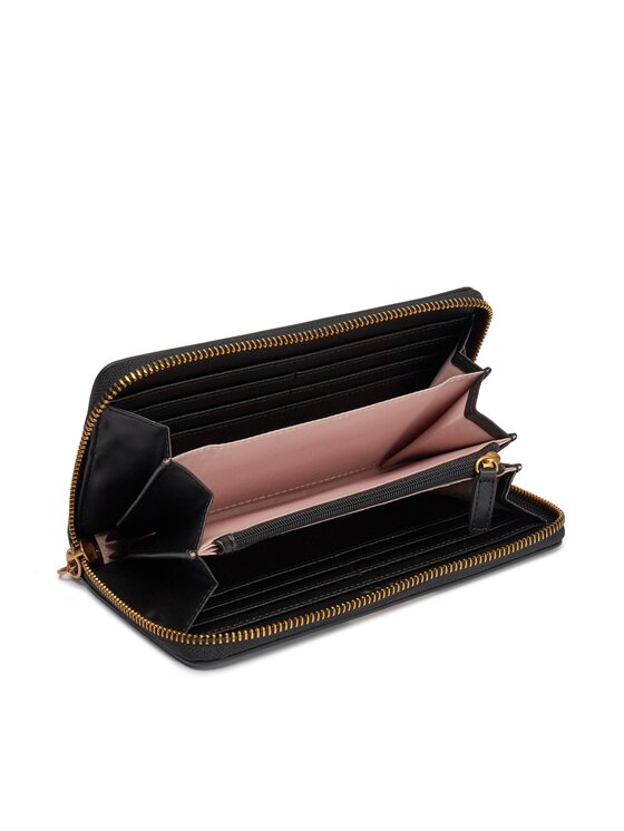 Liu Jo Liu Jo Портфейл Ecs Xl Zip Around AXX035 E0538 Черен