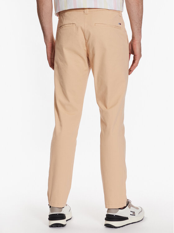 Tommy Jeans Tommy Jeans Pantaloni di tessuto Austin DM0DM15964 Beige Slim Fit