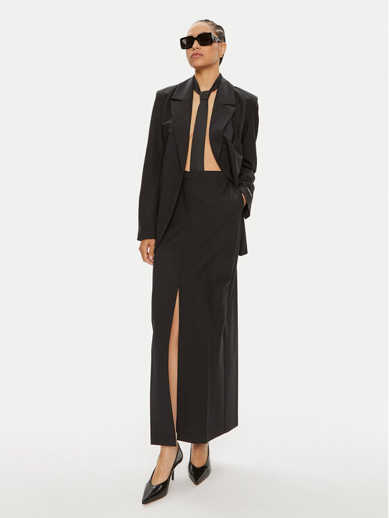 Herskind Herskind Fustă tip creion Nina 5215134 Bleumarin Regular Fit