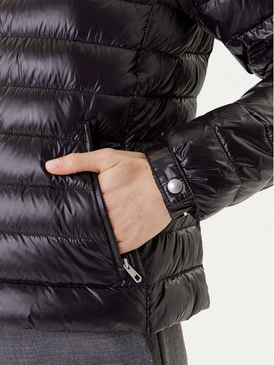 Tommy Hilfiger Tommy Hilfiger Kurtka puchowa WW0WW46788 Czarny Regular Fit