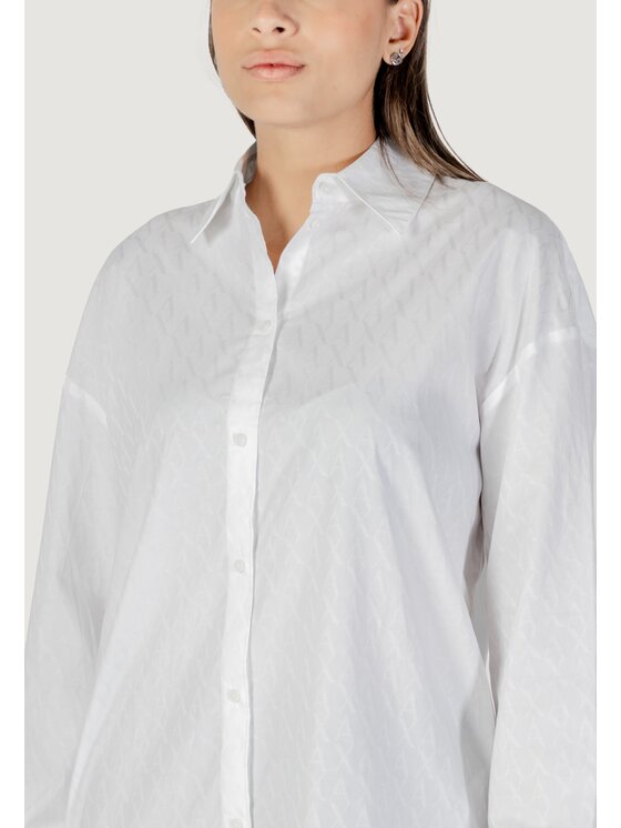 Armani Exchange Armani Exchange Blusa XW001424 AF16631 Bianco Casual Fit