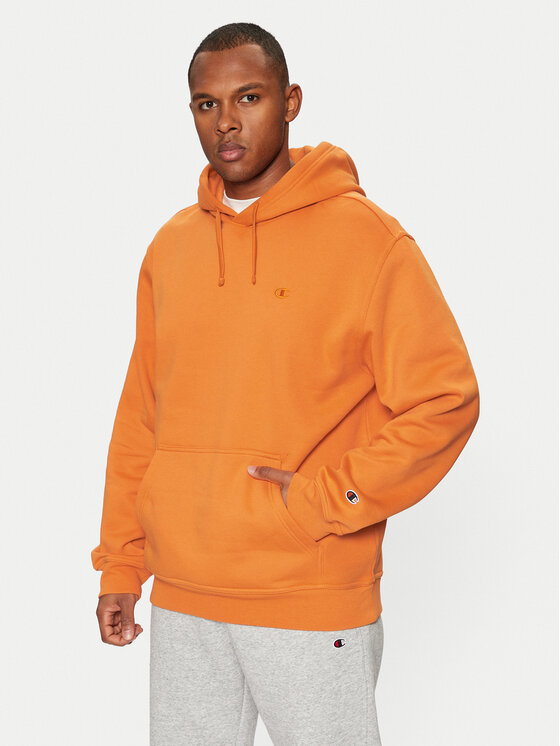 Champion Sweatshirt 220274 Orange Relaxed Fit Modivo