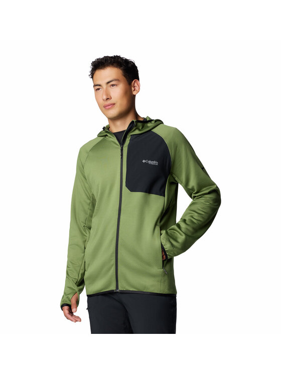 Columbia Columbia Bluza 209497 Zielony Regular Fit