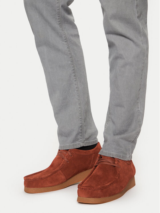 Clarks Clarks Mokasinke Wallabee Evo 26178278 Narančasta