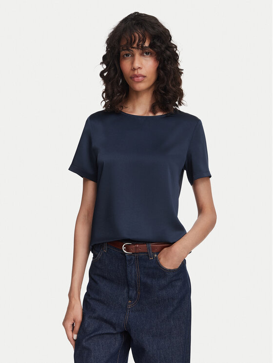 Weekend Max Mara Bluză Gilbert 2625946041 Bleumarin Regular Fit