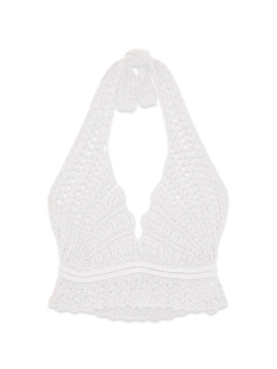 Guess Guess Top 182575 Biały Classic Fit