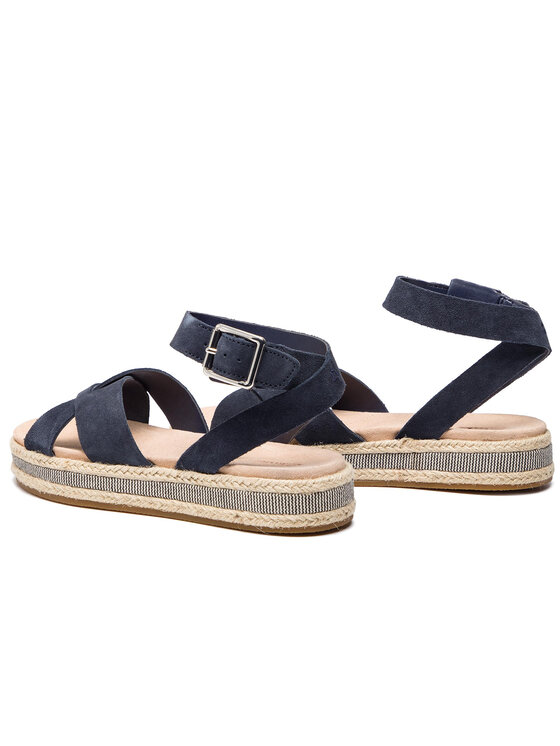 Clarks Clarks Espadrilės Botanic Poppy 261392544 Tamsiai mėlyna