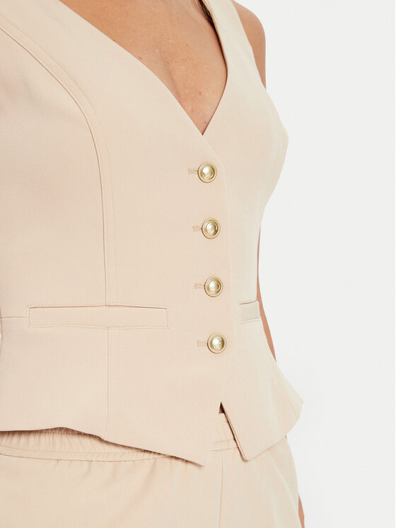 Guess Guess Елек W4YN53 WFWX2 Бежов Regular Fit