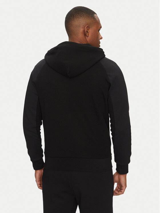 BOSS BOSS Pulóver Saggy 50537204 Fekete Regular Fit