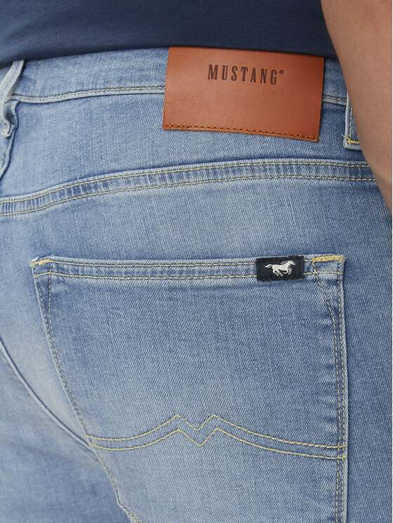 Mustang Mustang Džinsai Frisco 1015116 Mėlyna Skinny Fit