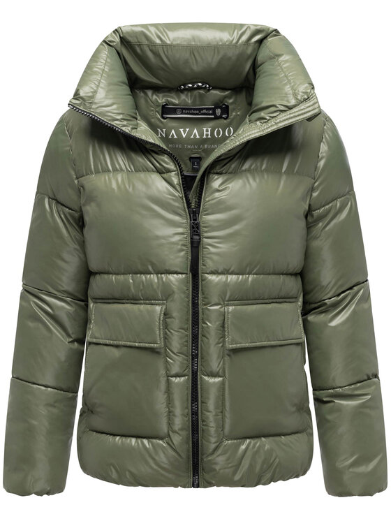 Navahoo Navahoo Kurtka zimowa Eispacht Zielony Regular Fit