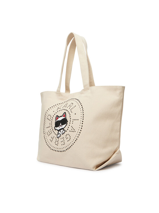 KARL LAGERFELD KARL LAGERFELD Torebka B2W50075 Kremowy