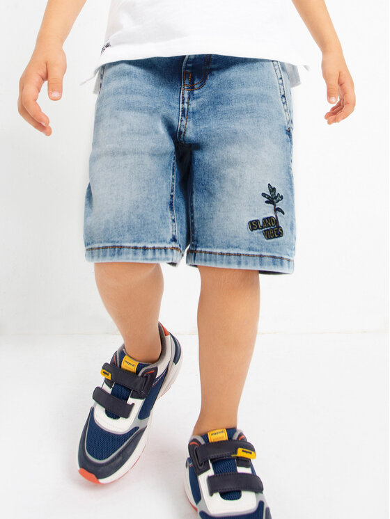 Mayoral Mayoral Дънкови шорти 3228 Син Regular Fit