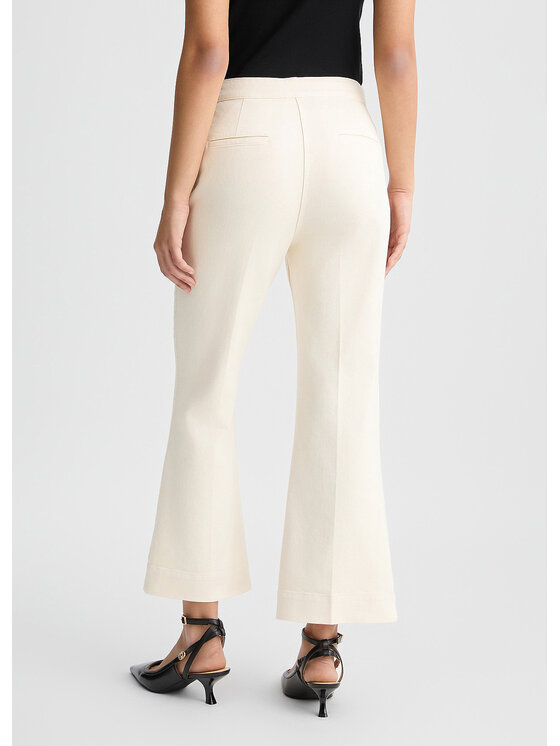 Liu Jo Liu Jo Pantaloni di tessuto CA5377T1819X0657 Bianco Regular Fit