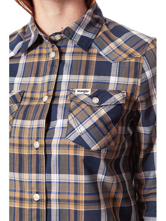 Wrangler Wrangler Camicia CHECK SHIRT Multicolore Regular Fit