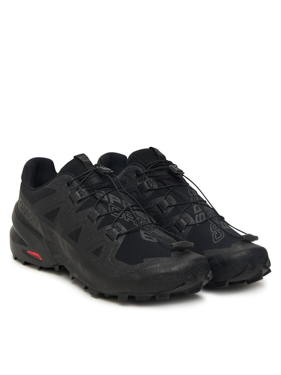 Salomon Salomon Běžecké boty Speedcross 6 Wide L41744000 Černá