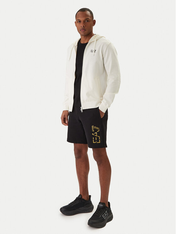EA7 Emporio Armani EA7 Emporio Armani Športové kraťasy 7M001564 AF17787 Čierna Regular Fit