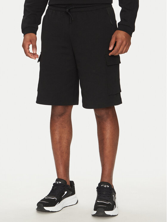 EA7 Emporio Armani Pantaloni scurți sport Bărbați, Mărimea: M, Negru, 7M000326 AF12660 UC001