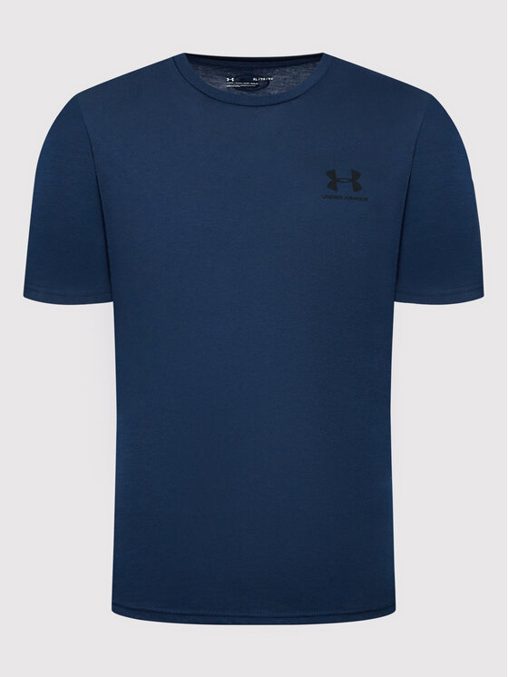 Under Armour Under Armour Marškinėliai Ua Sportstyle 1326799 Tamsiai mėlyna Loose Fit