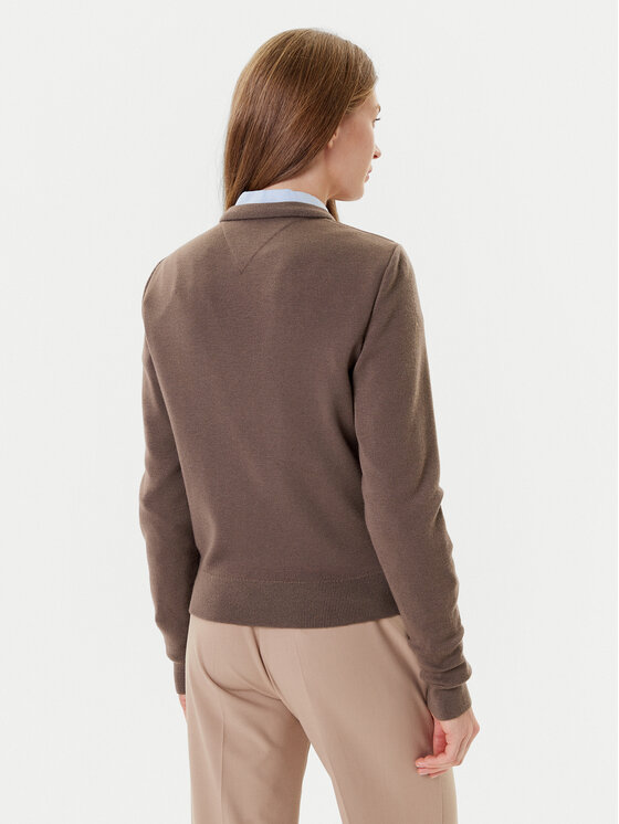 Tommy Hilfiger Tommy Hilfiger Куртка бомбер WW0WW46741 Коричневий Regular Fit