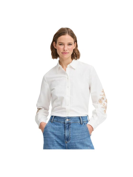 b.young b.young Πουκάμισο Camicia byhetila shirt 3 Λευκό Regular Fit