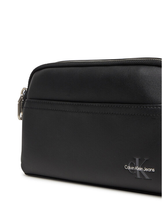 Calvin Klein Jeans Calvin Klein Jeans Crossover torbica Mono Logo Camera Bag 22 LV04G3015G Crna