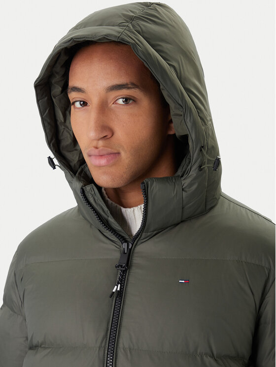 Tommy Jeans Tommy Jeans Pūkinė striukė Essential DM0DM19786 Žalia Regular Fit