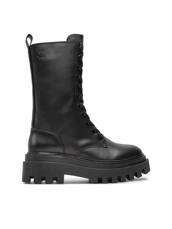 Calvin Klein Calvin Klein Schnürstiefeletten YW0YW01544 Schwarz
