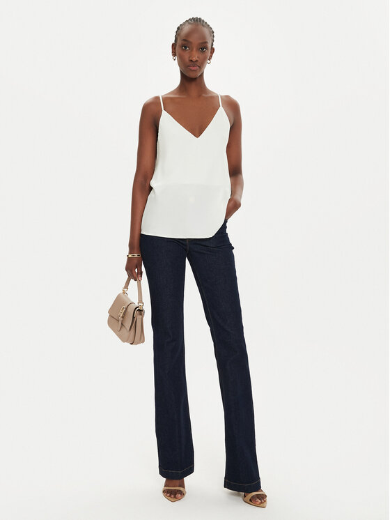 ViCOLO ViCOLO Блуза TB0408 Екрю Regular Fit