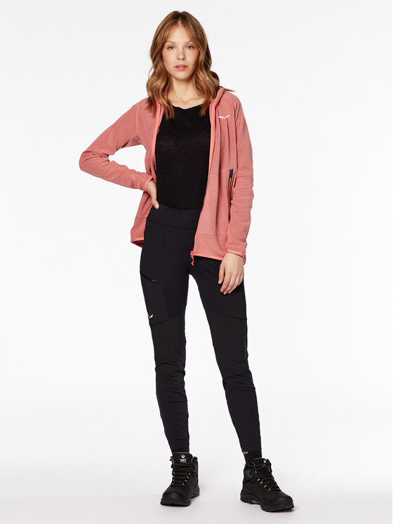 Salewa Salewa Spodnie outdoor Puez Dry Resp 28331 Czarny Slim Fit