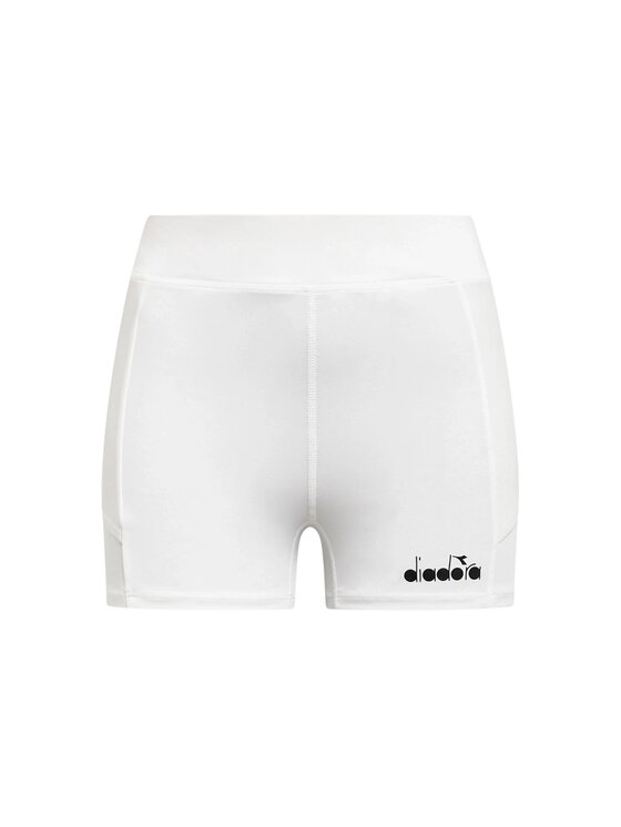 Diadora Diadora Szorty tenisowe DIADORA L. SHORT TIGHTS POCKETS Biały Active Fit