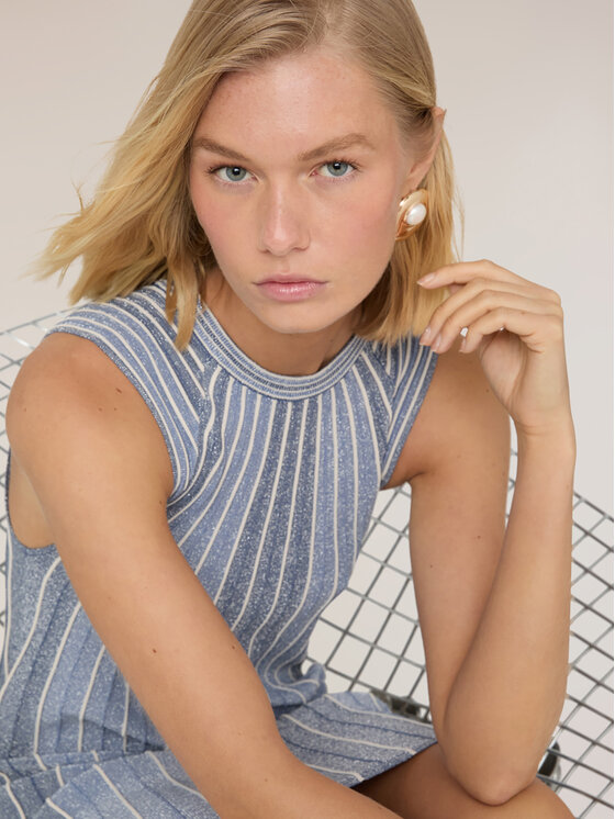 Motivi Motivi Abito da cocktail 7677W001572N0V4 Turchese A-Line Fit