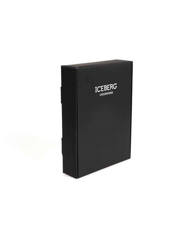 Iceberg Iceberg T-shirt ICE1UTS02 Nero Slim Fit