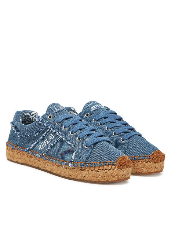 REPLAY REPLAY Espadrilles GWF22 .000.C0088T Kék