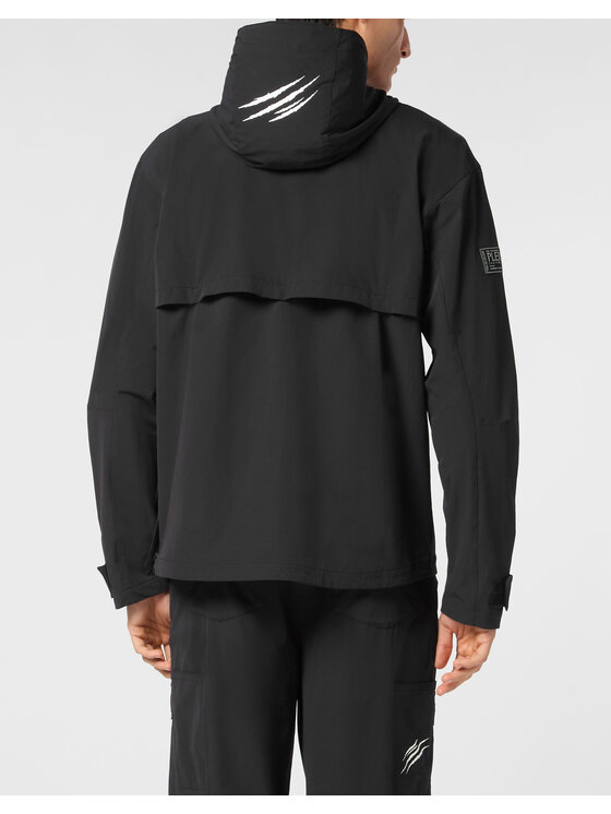 Plein Sport Plein Sport Giacca a vento 22987 Nero Regular Fit