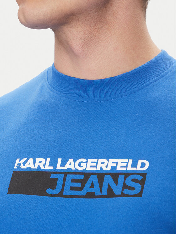 KARL LAGERFELD KARL LAGERFELD T-shirt A2M17074 Plava Regular Fit