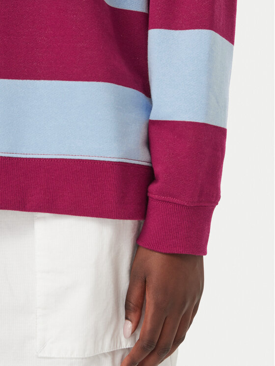 Roxy Roxy Felpa Strictly Stripes ERJFT05071 Bordeaux Regular Fit
